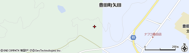 山口県下関市豊田町大字阿座上578周辺の地図