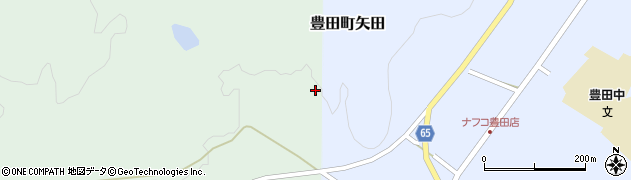 山口県下関市豊田町大字阿座上571周辺の地図