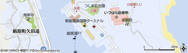 長崎港湾・空港整備事務所対馬事務所周辺の地図