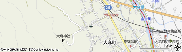 香川県善通寺市大麻町170周辺の地図