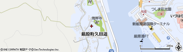長崎県対馬市厳原町久田道1582周辺の地図