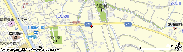 香川県三豊市仁尾町仁尾乙1831周辺の地図