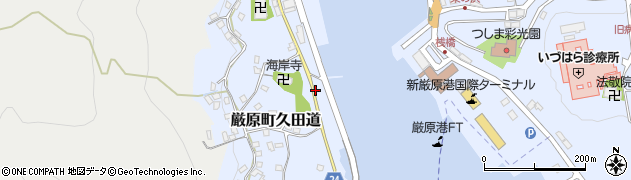 長崎県対馬市厳原町久田道1571周辺の地図