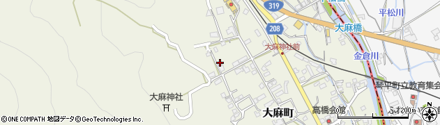 香川県善通寺市大麻町369周辺の地図