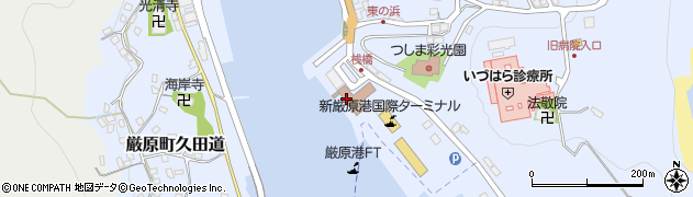 門司税関厳原税関支署周辺の地図