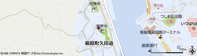 長崎県対馬市厳原町久田道1564周辺の地図