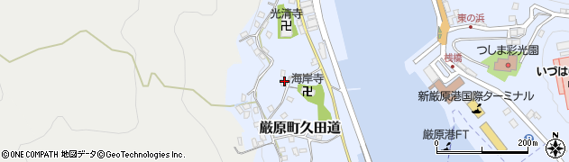 長崎県対馬市厳原町久田道1559周辺の地図