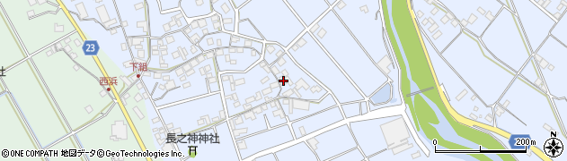 香川県三豊市三野町下高瀬204周辺の地図