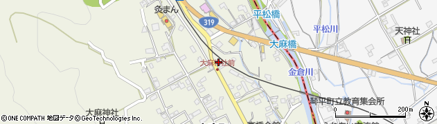 香川県善通寺市大麻町161周辺の地図