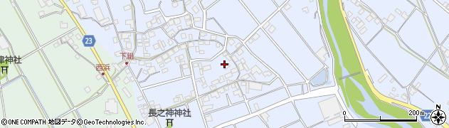 香川県三豊市三野町下高瀬293周辺の地図
