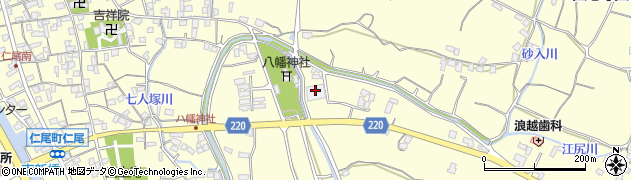 香川県三豊市仁尾町仁尾乙1851周辺の地図