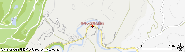 銚子ノ口集会所前周辺の地図