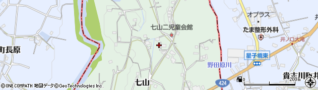 和歌山県海南市七山1152周辺の地図