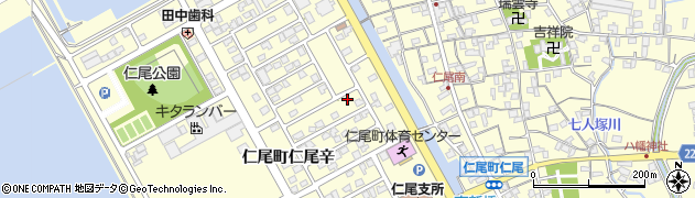 香川県三豊市仁尾町仁尾辛26-18周辺の地図