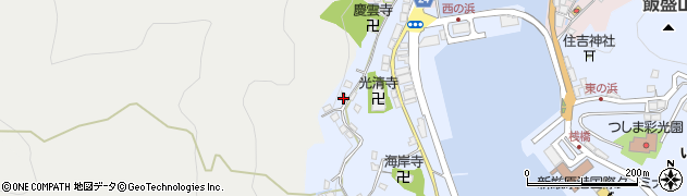 長崎県対馬市厳原町久田道1492周辺の地図