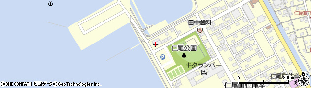 香川県三豊市仁尾町仁尾辛47周辺の地図