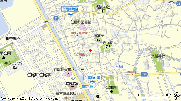 〒769-1401 香川県三豊市仁尾町仁尾己の地図