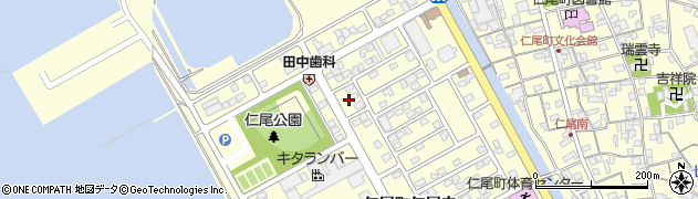 香川県三豊市仁尾町仁尾辛18周辺の地図