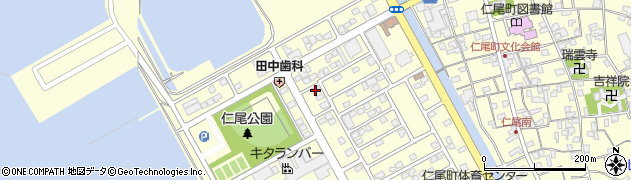 香川県三豊市仁尾町仁尾辛18-1周辺の地図