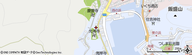 長崎県対馬市厳原町久田道1477周辺の地図