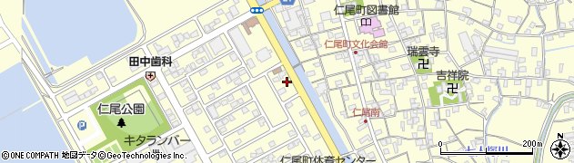 香川県三豊市仁尾町仁尾辛24周辺の地図