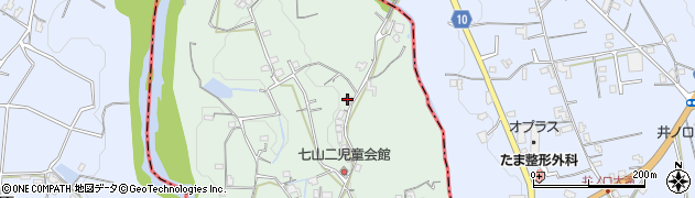 和歌山県海南市七山1168周辺の地図
