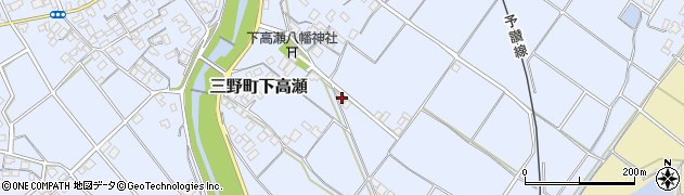香川県三豊市三野町下高瀬2265周辺の地図
