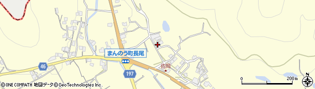 香川県仲多度郡まんのう町長尾1486周辺の地図