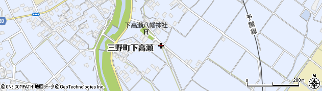 香川県三豊市三野町下高瀬2266周辺の地図