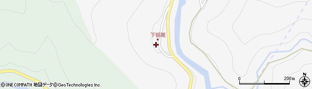 奈良県吉野郡天川村栃尾486周辺の地図