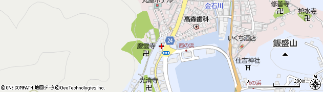 長崎県信漁連　対馬支店南部センター周辺の地図