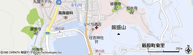 長崎県対馬市厳原町大手橋1237周辺の地図