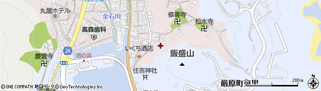 長崎県対馬市厳原町大手橋周辺の地図