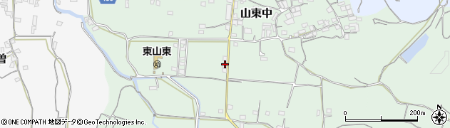 和歌山県和歌山市山東中169周辺の地図