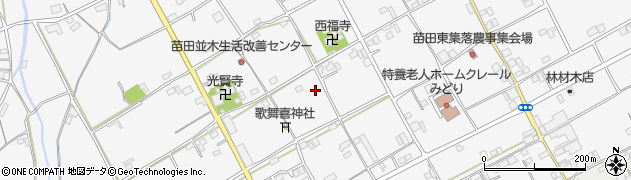 香川県琴平町（仲多度郡）苗田周辺の地図