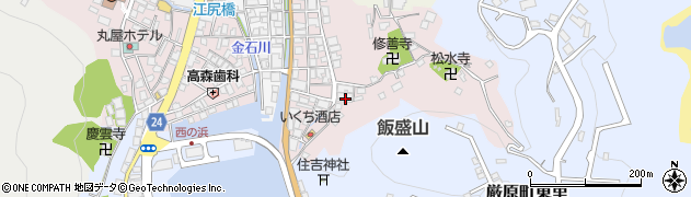 長崎県対馬市厳原町大手橋1171周辺の地図