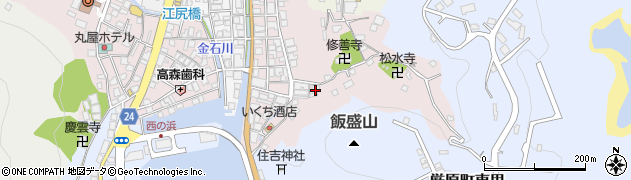 長崎県対馬市厳原町大手橋1173周辺の地図