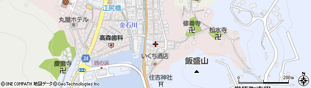 長崎県対馬市厳原町大手橋1203周辺の地図
