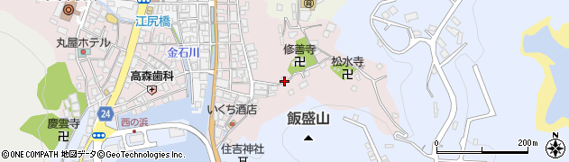 長崎県対馬市厳原町大手橋1104周辺の地図