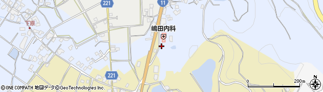 香川県三豊市三野町下高瀬2719周辺の地図