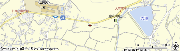 香川県三豊市仁尾町仁尾丙976周辺の地図