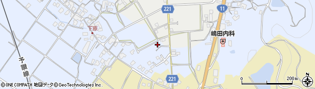 香川県三豊市三野町下高瀬2677周辺の地図