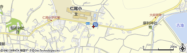 香川県三豊市仁尾町仁尾丙930周辺の地図