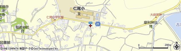 香川県三豊市仁尾町仁尾丙933周辺の地図