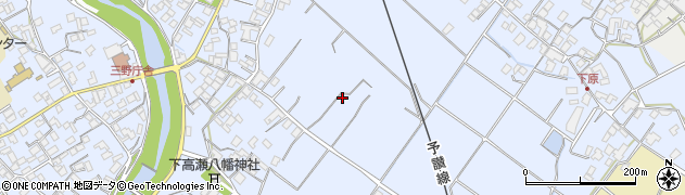 香川県三豊市三野町下高瀬2173周辺の地図
