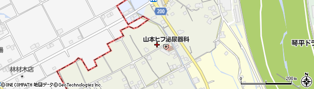 香川県仲多度郡まんのう町四條1129周辺の地図