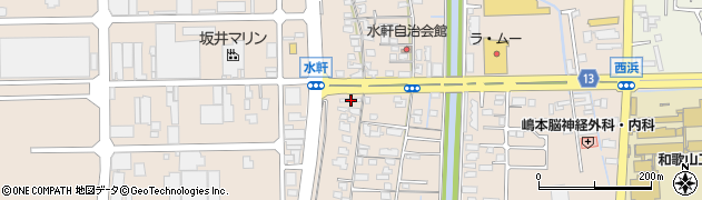 和歌山県和歌山市西浜1332周辺の地図