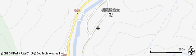 奈良県吉野郡天川村栃尾634周辺の地図
