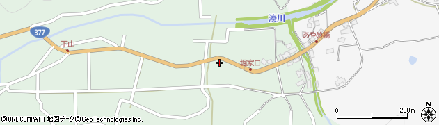 香川県東かがわ市入野山1623周辺の地図