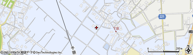 香川県三豊市三野町下高瀬2579周辺の地図